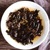 湖北青砖茶长盛川鸿雁600g