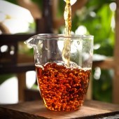 湖北青砖茶长盛川贡砖茶350g