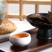 湖北青砖茶长盛川黑金(提袋)460g