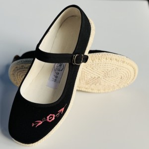 枝江布鞋女鞋梅缘