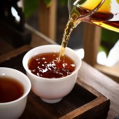 湖北青砖茶长盛川贡砖茶350g