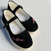 枝江布鞋女鞋梅缘