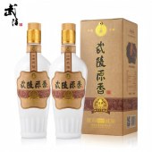 武陵原香大曲坤沙53度500ml酱香型白酒-两瓶(非原箱)